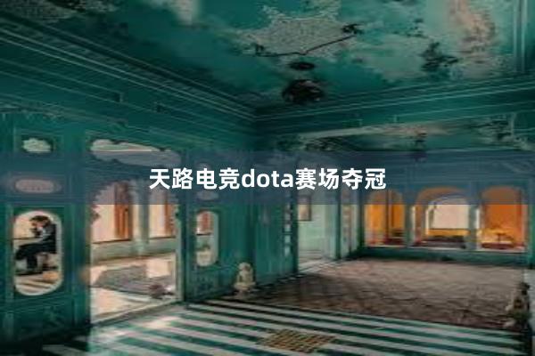 天路电竞dota赛场夺冠