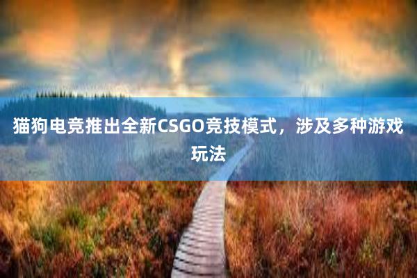 猫狗电竞推出全新CSGO竞技模式，涉及多种游戏玩法